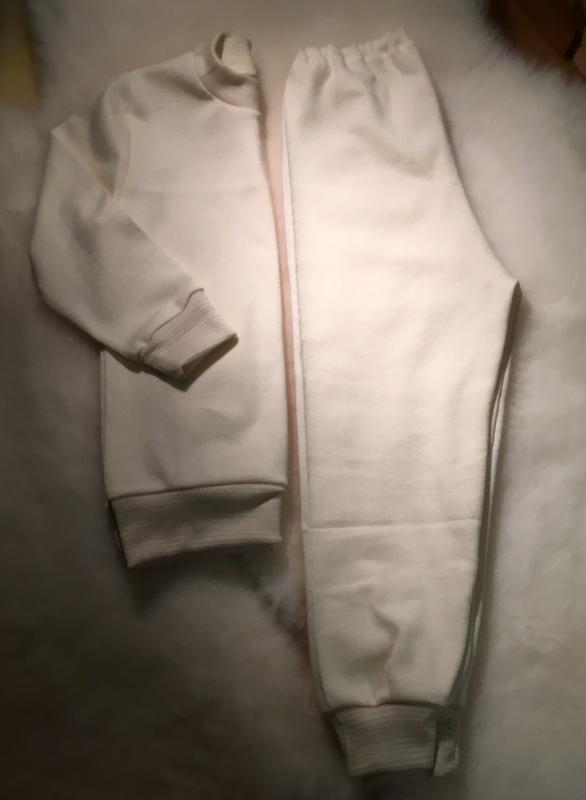 Schlafanzug Wolle-Baumwolle